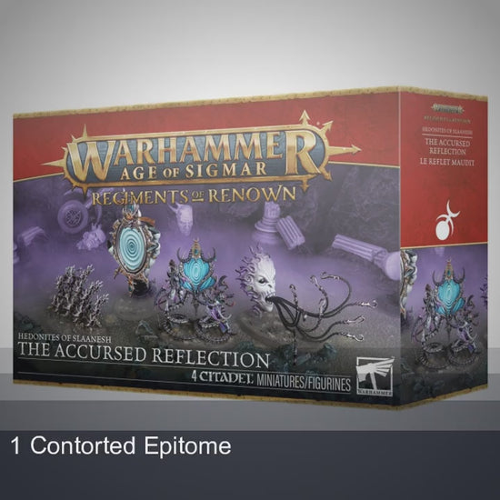 Warhammer Age of Sigmar - Regiments of Renown: Accursed Reflection (83-112) Miniature Box FoneFunShop
