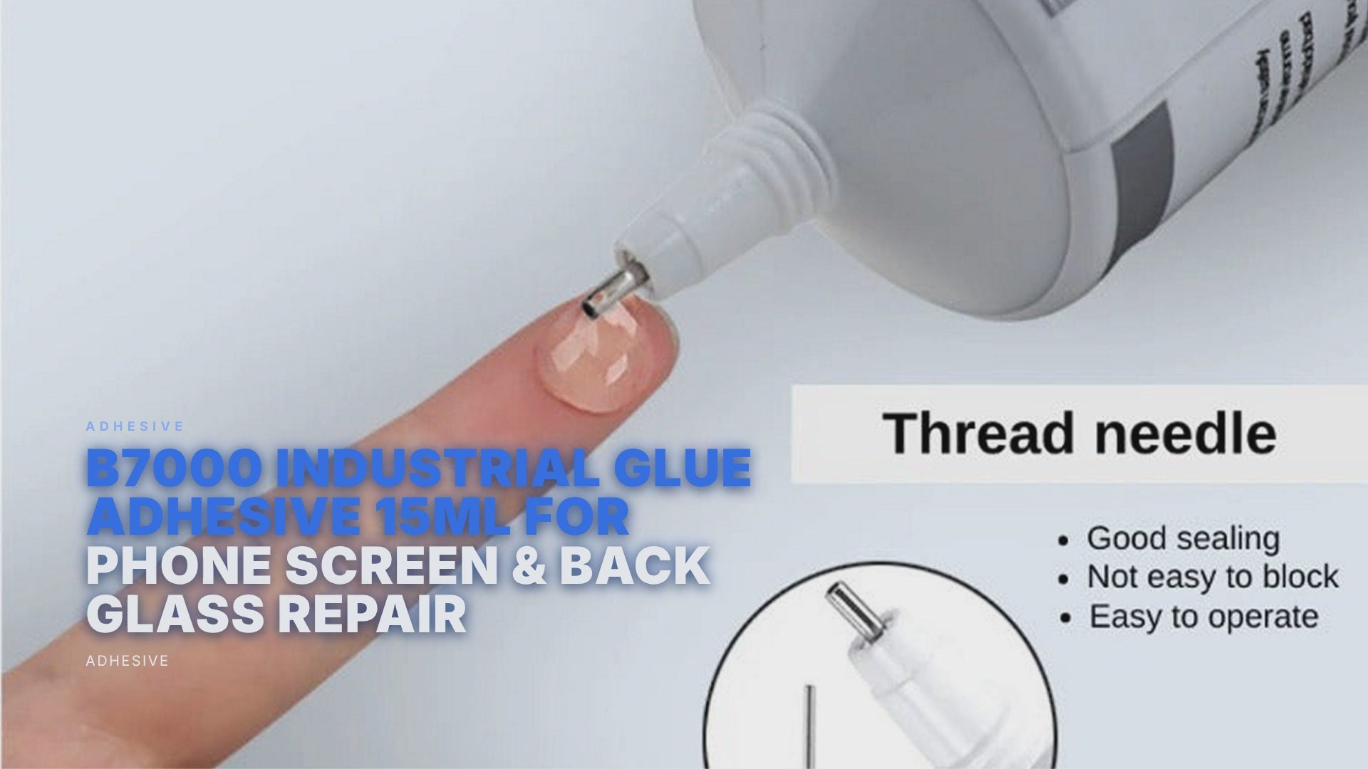 B7000 Industrial Glue Adhesive 15ML For Mobile Phone Screen & Back Glass Repair Adhesive FoneFunShop