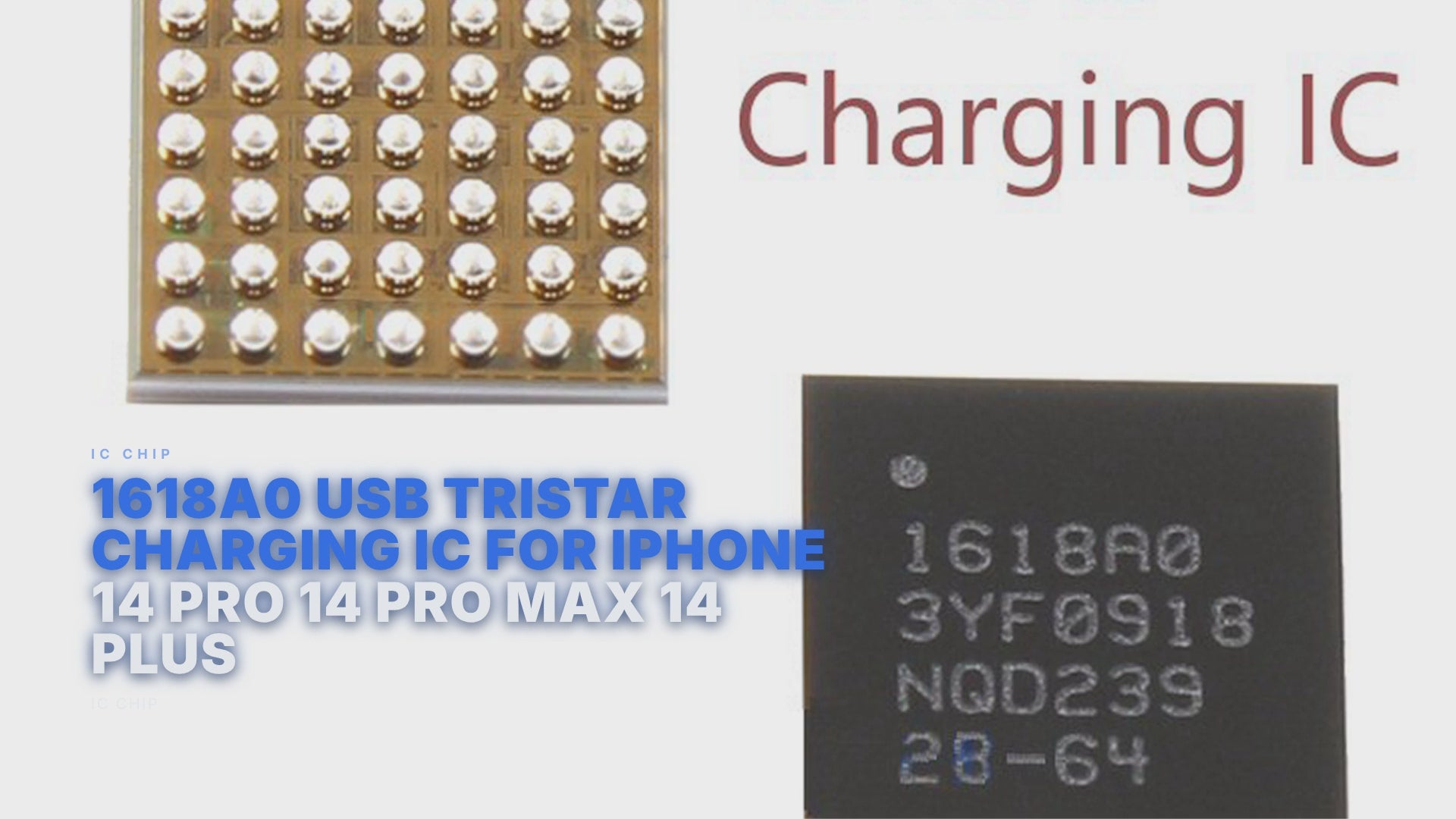 1618A0 USB Tristar Charging IC For iPhone 14 14 Pro 14 Pro Max 14 Plus ic Chip FoneFunShop