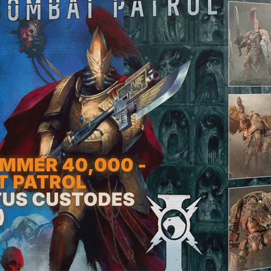 Warhammer 40,000 - Combat Patrol - Adeptus Custodes (73-012) Toys & Games FoneFunShop