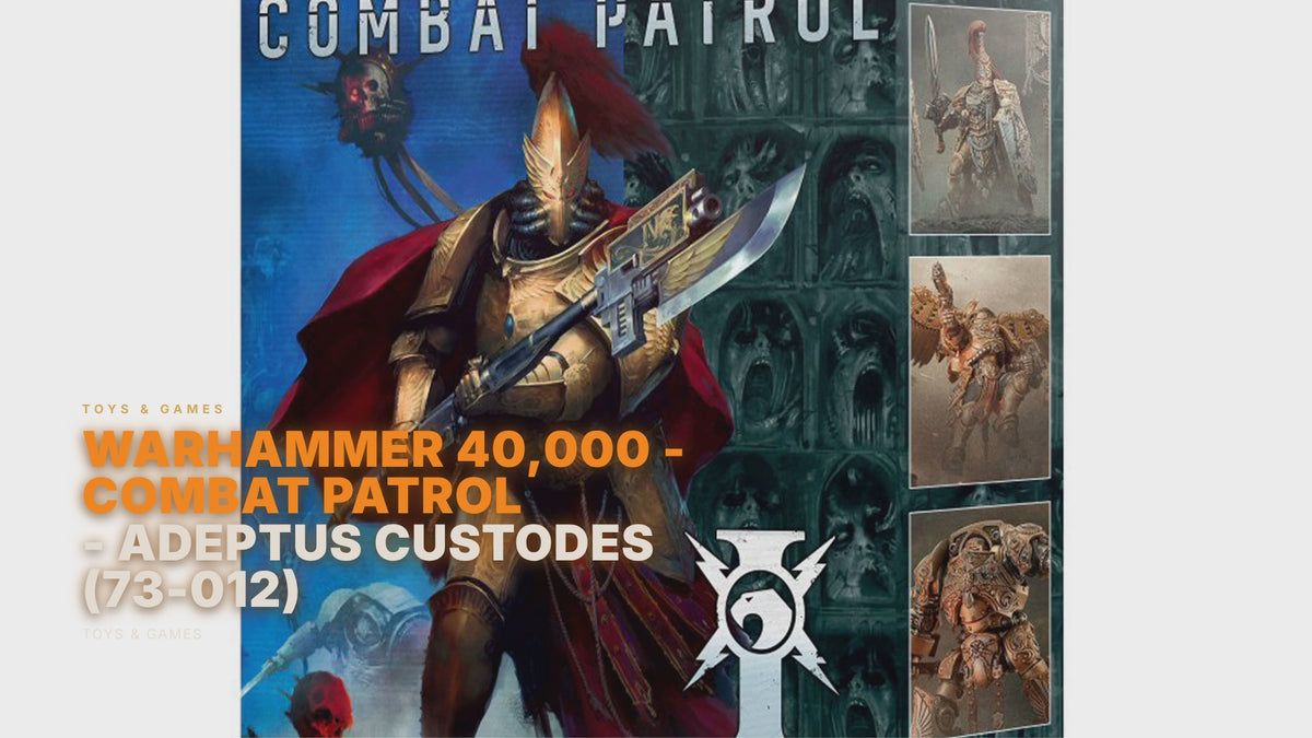 Warhammer 40,000 - Combat Patrol - Adeptus Custodes (73-012) Toys & Games FoneFunShop