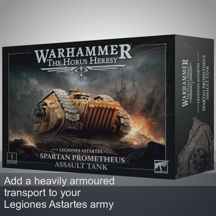 Warhammer - Horus Heresy - Spartan Prometheus Assault Tank (31-155) Plastic Kit FoneFunShop