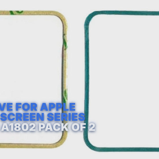 Adhesive For Apple Watch Screen Series 1 38mm A1802 Pack of 2 Adhesive FoneFunShop