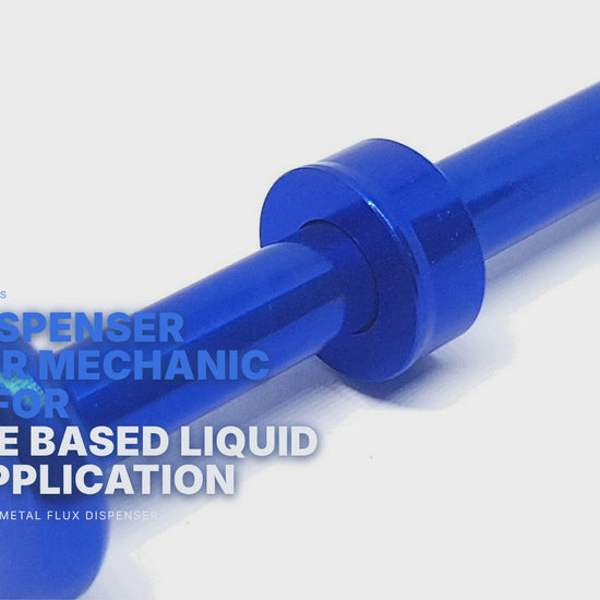 Flux Dispenser Plunger Mechanic Metal For Syringe Based Liquid Flux Application FoneFunShop