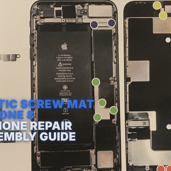 Magnetic Screw Mat For iPhone 8 Plus Phone Repair Disassembly Guide Magnetic Screw FoneFunShop