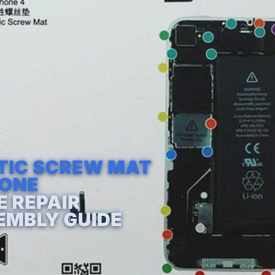 Magnetic Screw Mat For iPhone 4 Phone Repair Disassembly Guide Magnetic Screw FoneFunShop