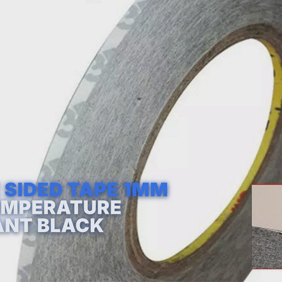 Double Sided Tape 1mm High Temperature Resistant Black Tape FoneFunShop
