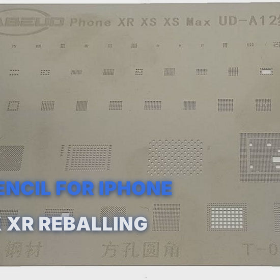 BGA Stencil For iPhone XS XS MAX XR Reballing Stencil FoneFunShop