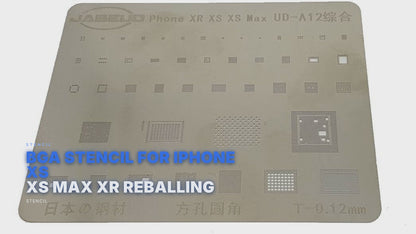 BGA Stencil For iPhone XS XS MAX XR Reballing Stencil FoneFunShop