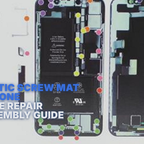 Magnetic Screw Mat For iPhone X Phone Repair Disassembly Guide Magnetic Screw FoneFunShop
