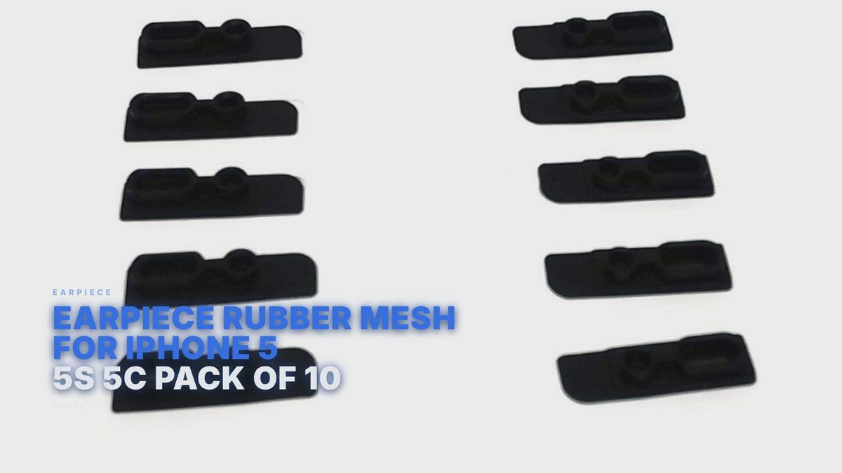 Earpiece Rubber Mesh For iPhone 5 5S 5C Pack Of 10 Earpiece FoneFunShop