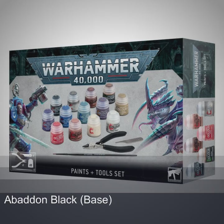 Warhammer 40,000: Paints & Tools Set (60-12) - 2026 Edition Citadel Paints FoneFunShop