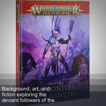Warhammer Age of Sigmar - Battletome - Hedonites of Slaanesh (83-72) Book FoneFunShop