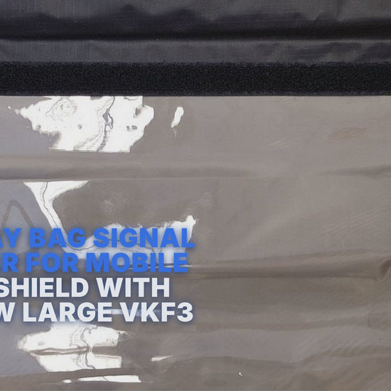 Faraday Bag Signal Blocker For Mobile Phone Shield With Window Large VKF3 Faraday FoneFunShop