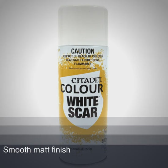 Citadel: White Scar Spray Paint 400ml (62-36) Citadel Paints FoneFunShop