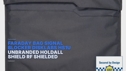 Faraday Bag Signal Blocker Disklabs HS1U Unbranded Holdall Shield RF Shielded Faraday FoneFunShop