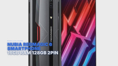 Nubia REDMAGIC 6 Smartphone 16GB RAM 128GB 2PIN Nubia ZTE Phone FoneFunShop