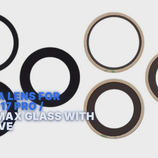 Camera Lens For iPhone 17 Pro / 17 Pro Max Glass With Adhesive Camera FoneFunShop