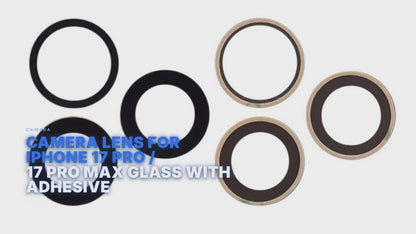 Camera Lens For iPhone 17 Pro / 17 Pro Max Glass With Adhesive Camera FoneFunShop
