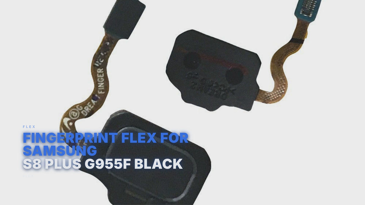 Fingerprint Flex For Samsung S8 Plus G955F Black Flex FoneFunShop