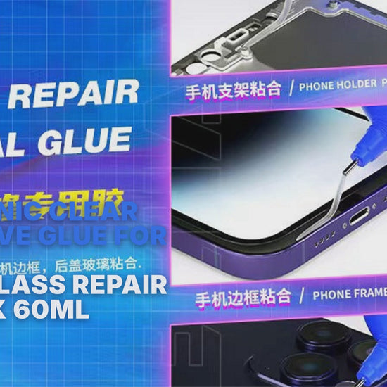 Mechanic Clear Adhesive Glue For Phone Screen Back Glass Repair Super X 60ml Adhesive FoneFunShop