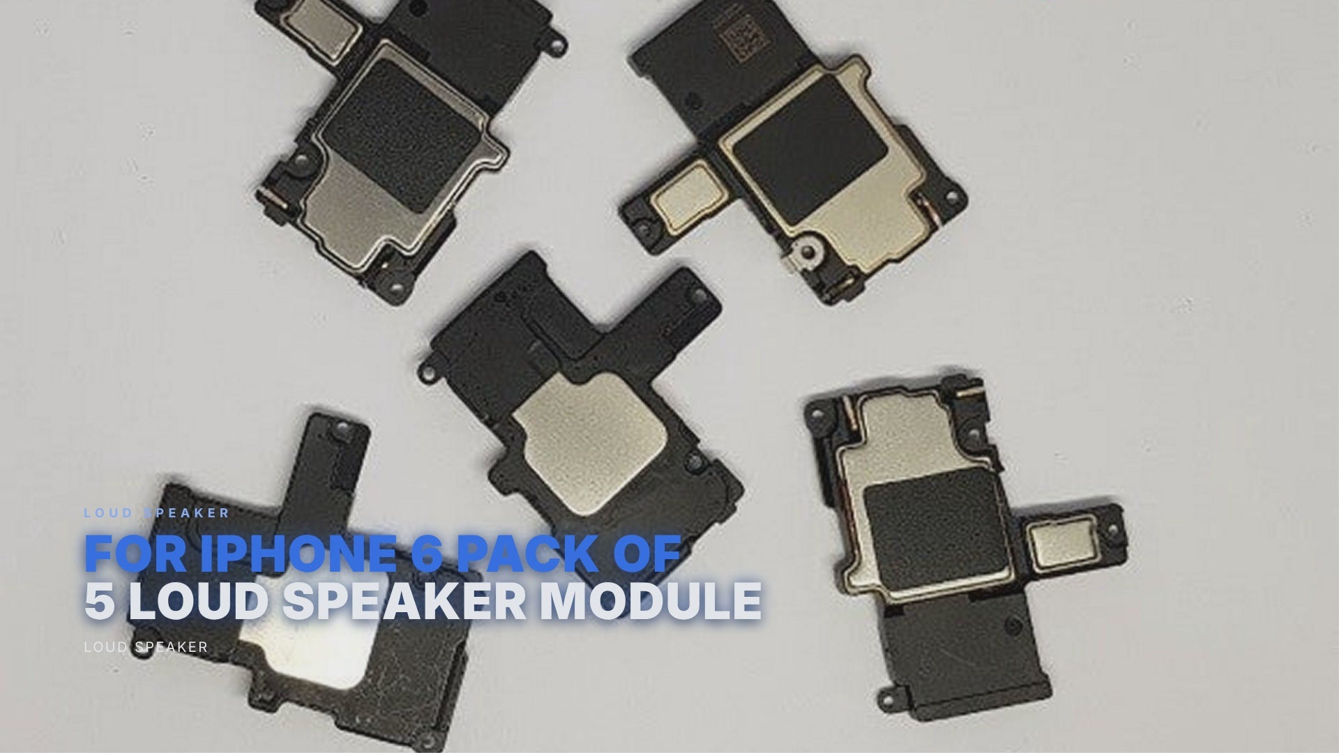 For iPhone 6 Pack of 5 Loud Speaker Module Loud Speaker FoneFunShop