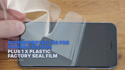 Screen Protector For iPhone 6 Plus 6s Plus 1 x Plastic Factory Seal Film Screen Protector FoneFunShop
