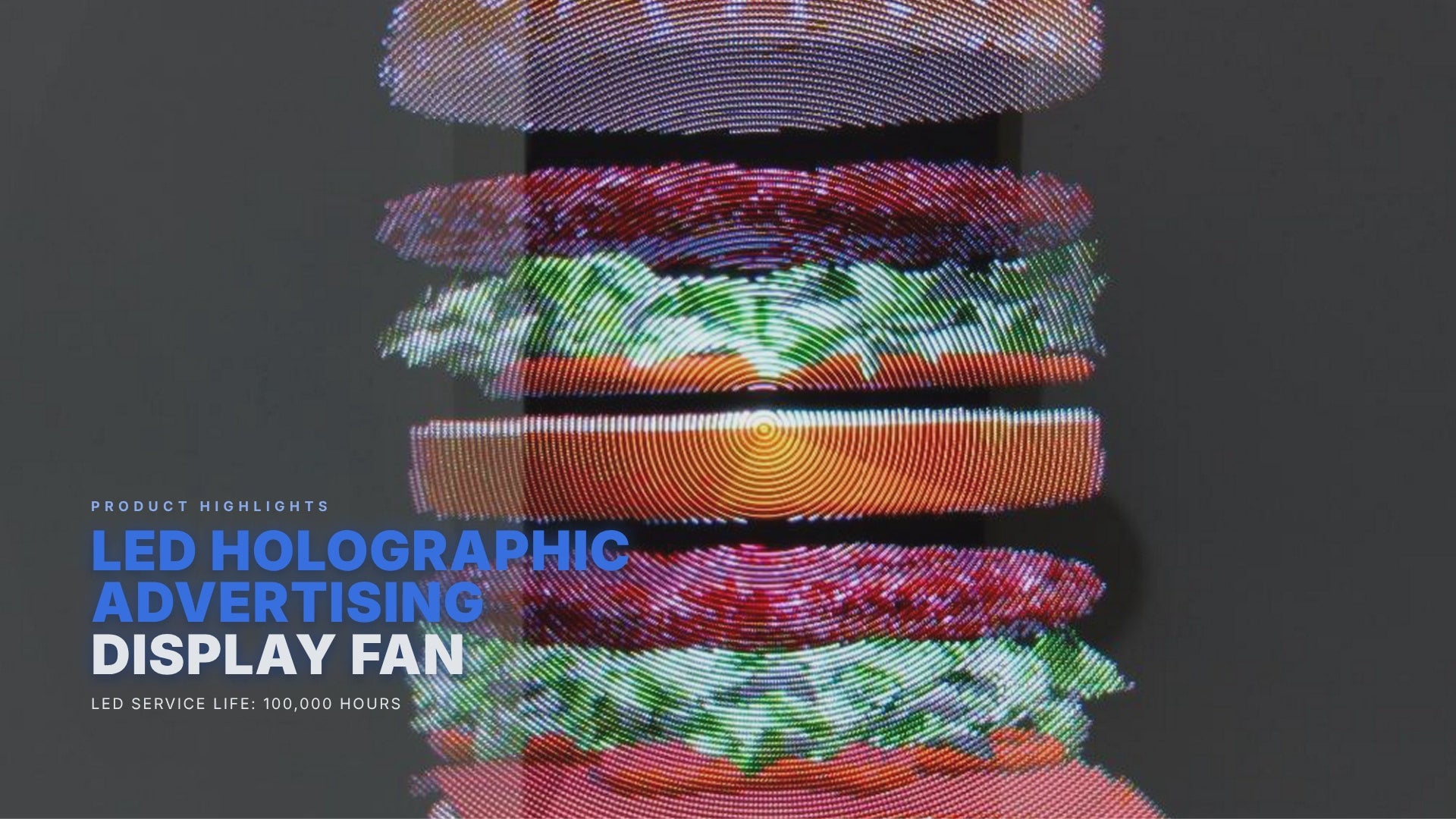 LED Holographic Advertising Display Fan FoneFunShop