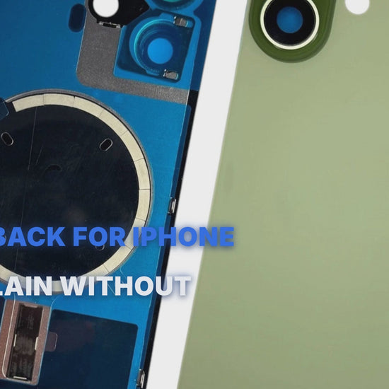 Glass Back For iPhone 17 Sage Plain Without Logo Rear Glass FoneFunShop
