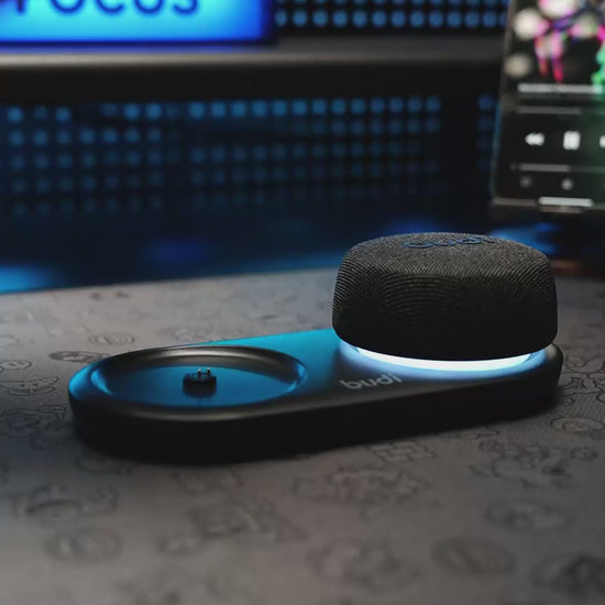 Budi Wireless Magnetic Stereo Speaker LED 8w 600mAH Budi FoneFunShop