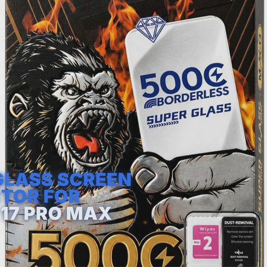 Super Glass Screen Protector For iPhone 17 Pro Max Screen Protector FoneFunShop