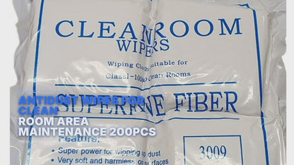 Antidust Wipes For Clean Room Area Maintenance 200pcs FoneFunShop