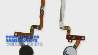 Power Flex For Samsung Note 4 N910F Pack Of 3 Flex FoneFunShop