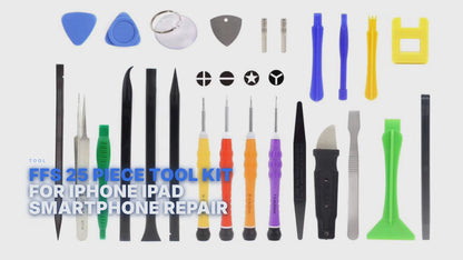 FFS 25 Piece Tool Kit For iPhone iPad Smartphone Repair Tool FoneFunShop