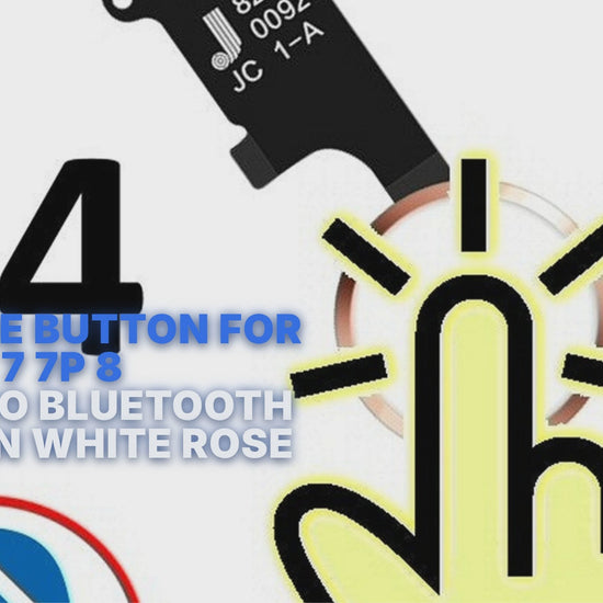 JC Home Button For iPhone 7 7P 8 8P V4 NO BLUETOOTH VERSION White Rose Gold Jc id FoneFunShop