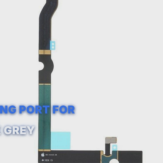 Charging Port For iPhone Xs Max Grey Charging Port FoneFunShop