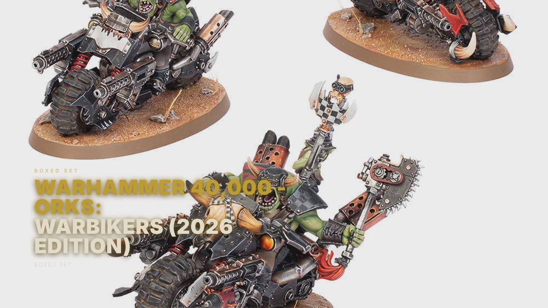 Warhammer 40,000 - Orks: Warbikers (2026 Edition) (50-79) Boxed Set FoneFunShop