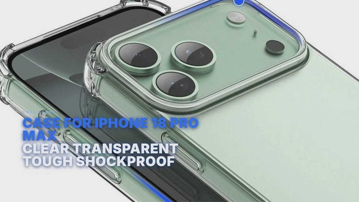 Case For iPhone 18 Pro Max Clear Transparent Tough Shockproof Armoured Case Cover FoneFunShop