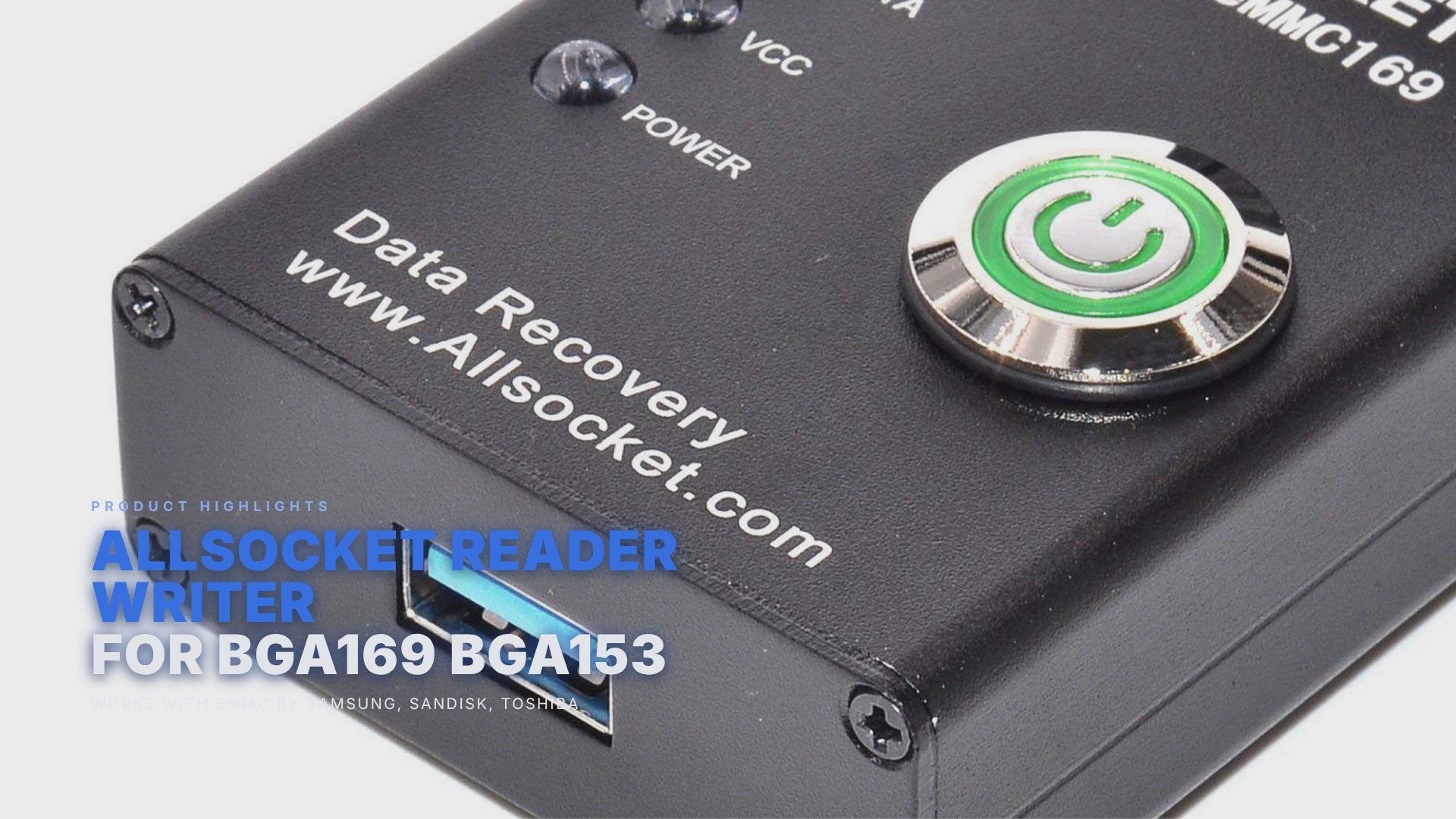 AllSocket Reader Writer For BGA169 BGA153 FoneFunShop