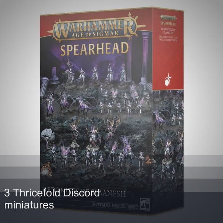 Warhammer Age of Sigmar - Spearhead: Epicurean Revellers (70-834) Miniature Box FoneFunShop