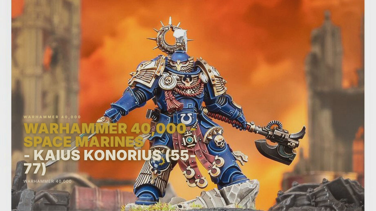 Warhammer 40,000 - Space Marines - Kaius Konorius (55-77) Warhammer 40,000 FoneFunShop