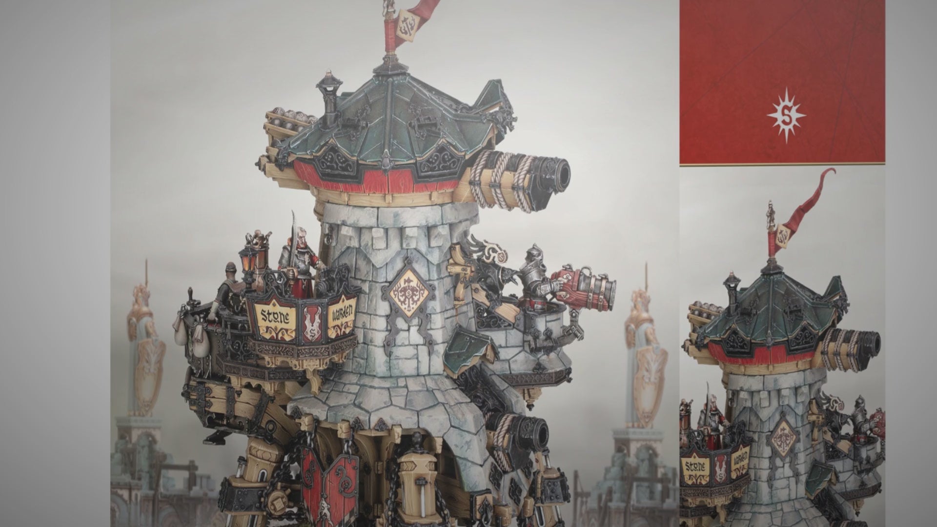 Warhammer Age of Sigmar - Cities of Sigmar - Cannonade Cogfort (86-15) Plastic Kit FoneFunShop