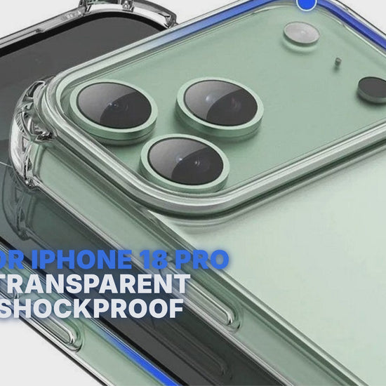Case For iPhone 18 Pro Clear Transparent Tough Shockproof Armoured Case Cover FoneFunShop