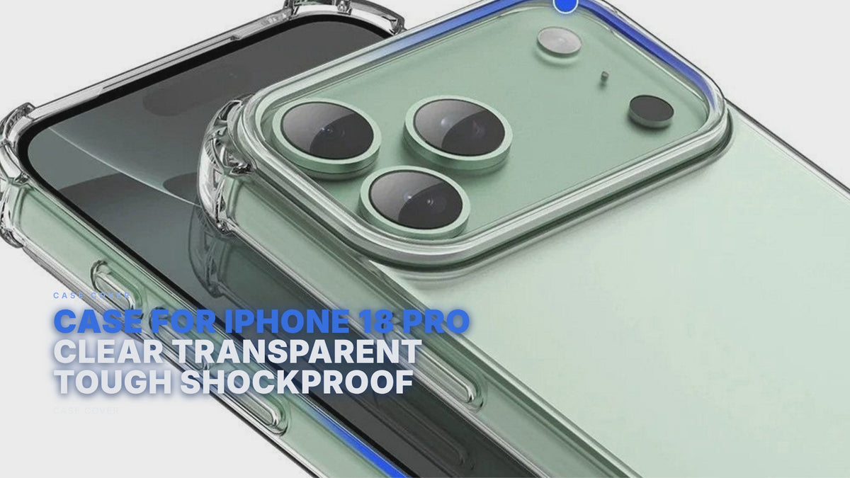Case For iPhone 18 Pro Clear Transparent Tough Shockproof Armoured Case Cover FoneFunShop