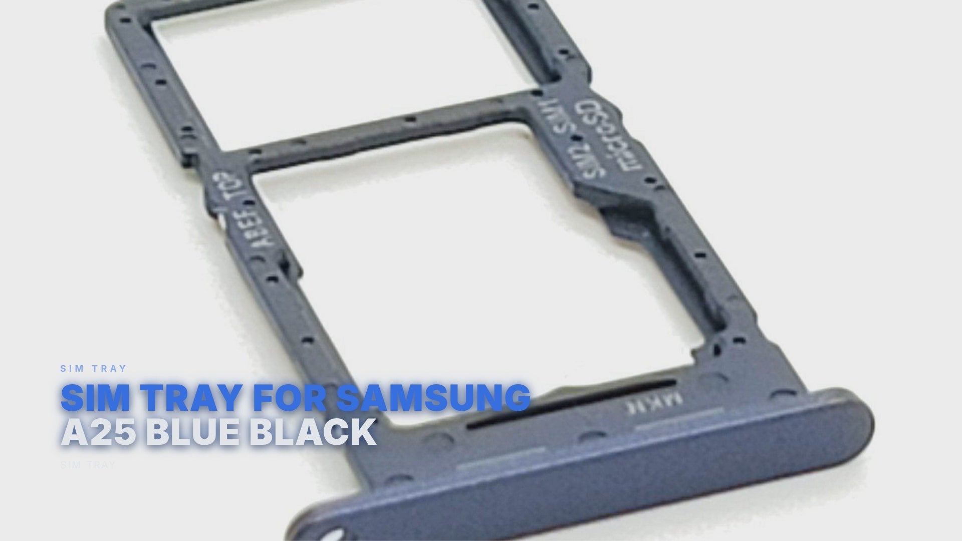 Sim Tray For Samsung A25 Blue Black Sim Tray FoneFunShop