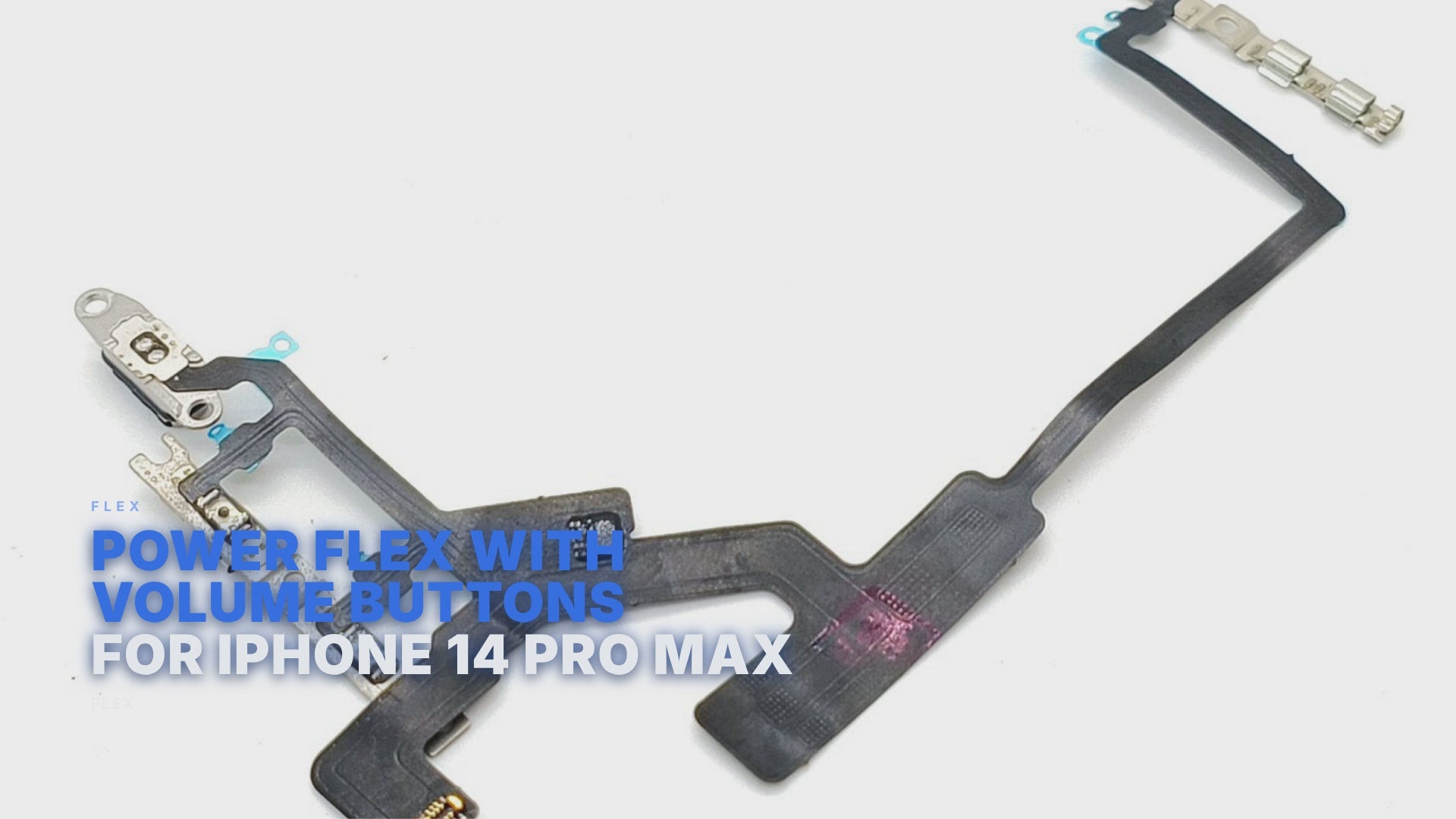 Power Flex with Volume Buttons for iPhone 14 Pro Max Flex FoneFunShop