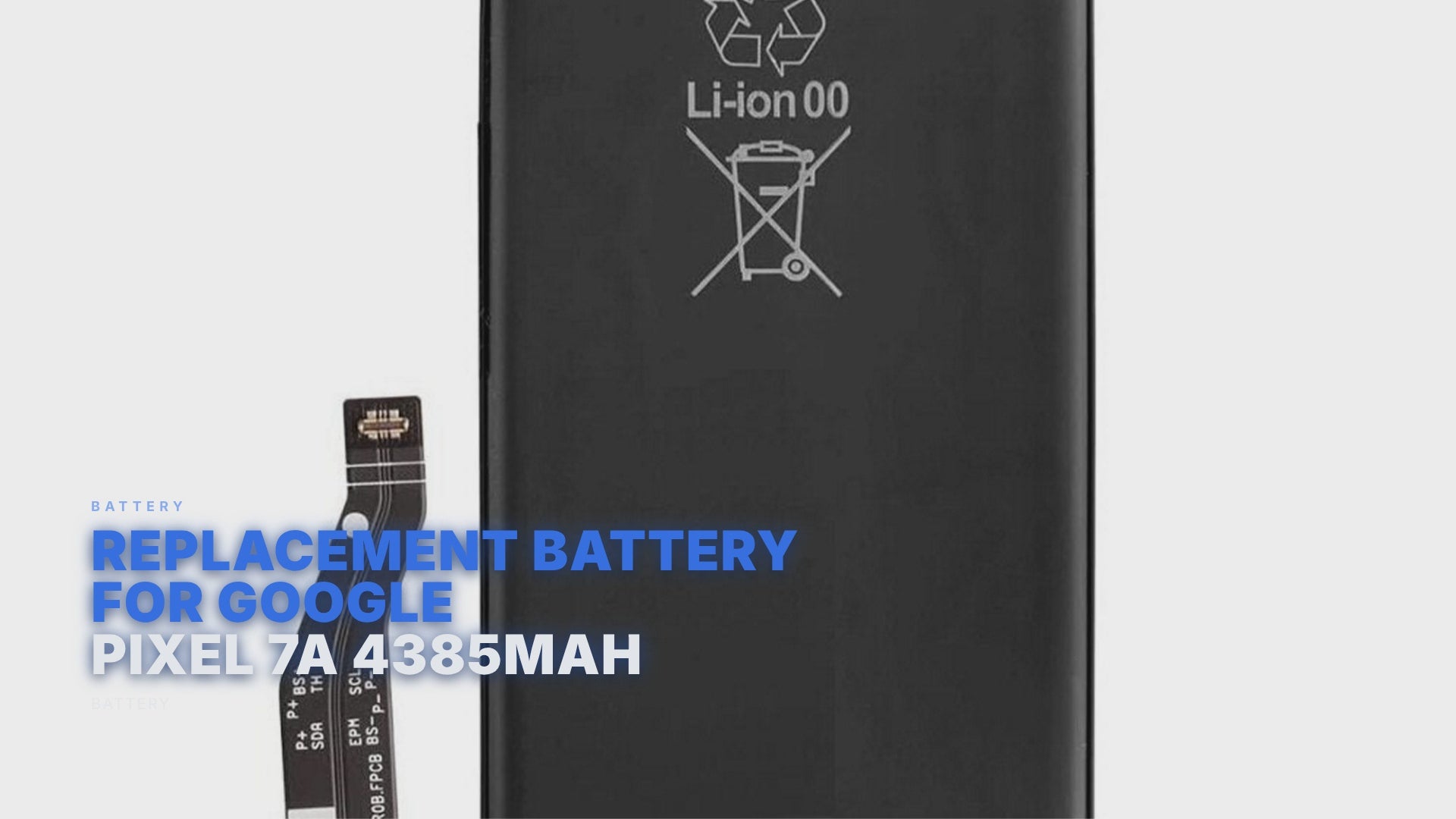 Replacement Battery for Google Pixel 7A 4385mAh Battery FoneFunShop