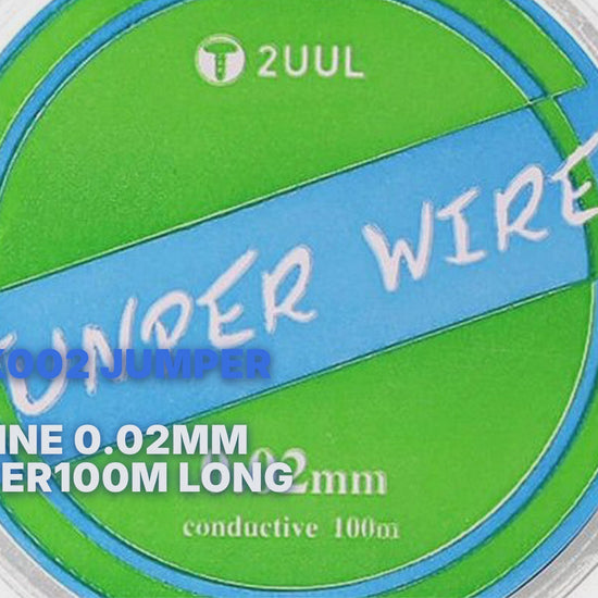 2UUL FX002 Jumper Wire Ultrafine 0.02mm Diameter100m Long 2uul FoneFunShop