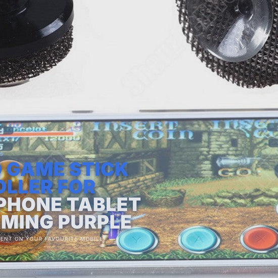 Joypad Game Stick Controller For Smartphone Tablet iPad Gaming Purple FoneFunShop