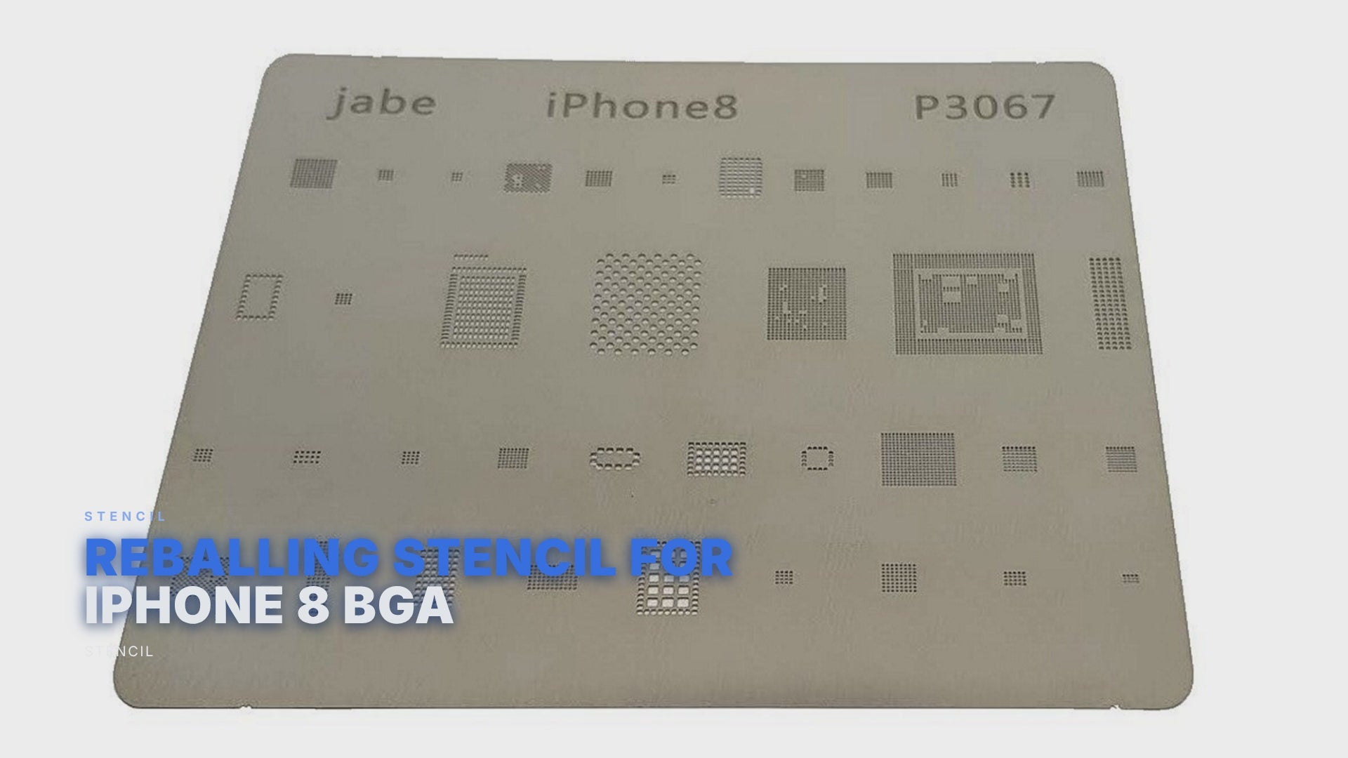 Reballing Stencil For iPhone 8 BGA Stencil FoneFunShop